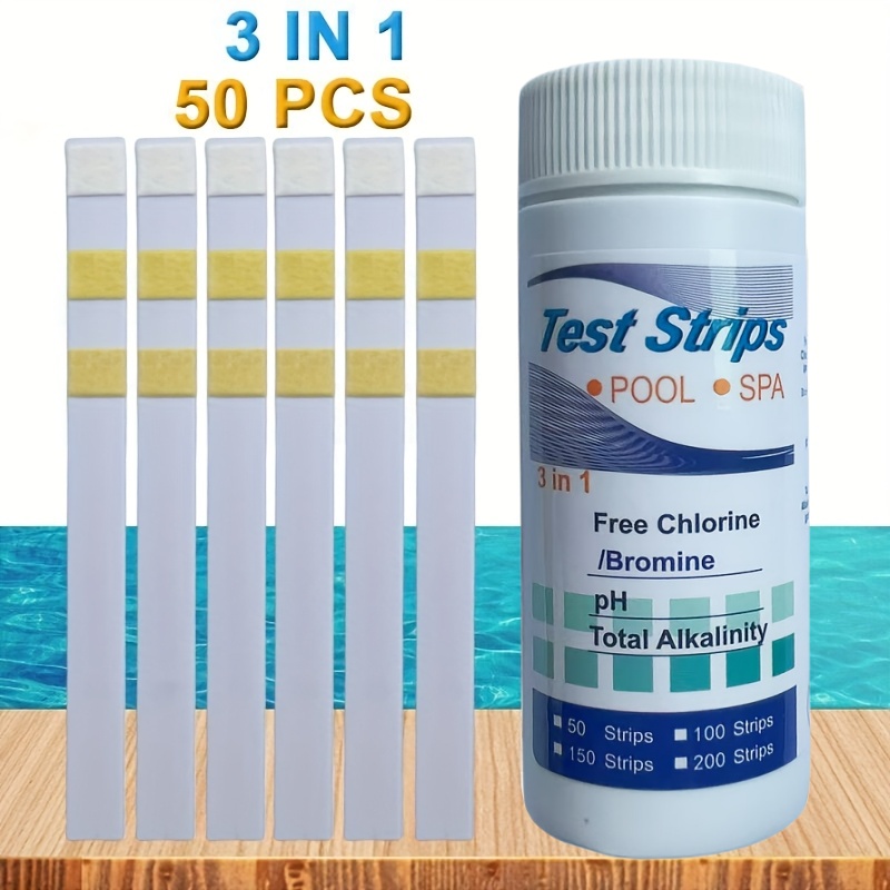 Aquarium Fish Bowl - Chlorine PH Test Strips SPA Swimming