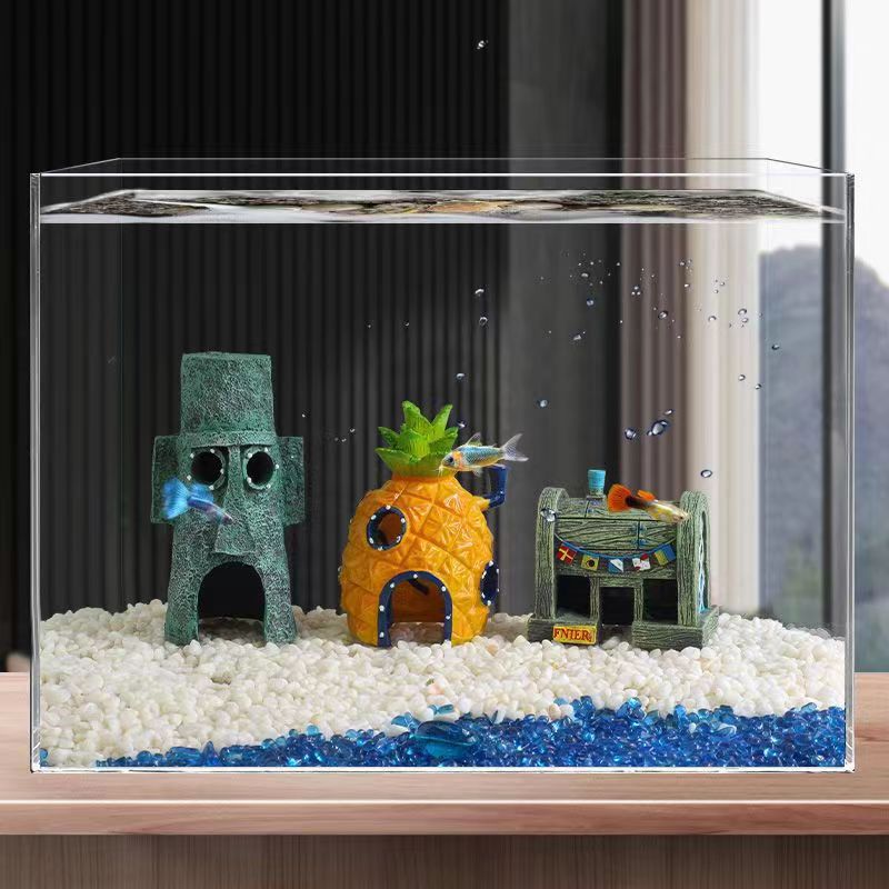 Aquarium Fish Hideout - Pineapple House Aquarium Decoration Fish Tank