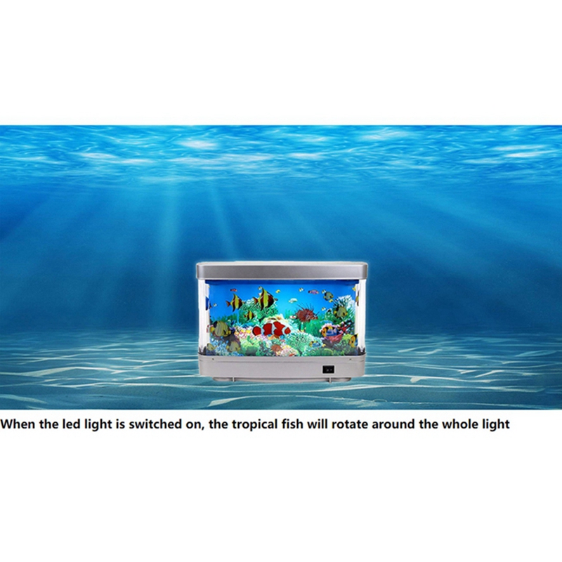Dynamic Virtual Ocean LED Fish - Aquarium Fish Dolphin ulasan dan harga