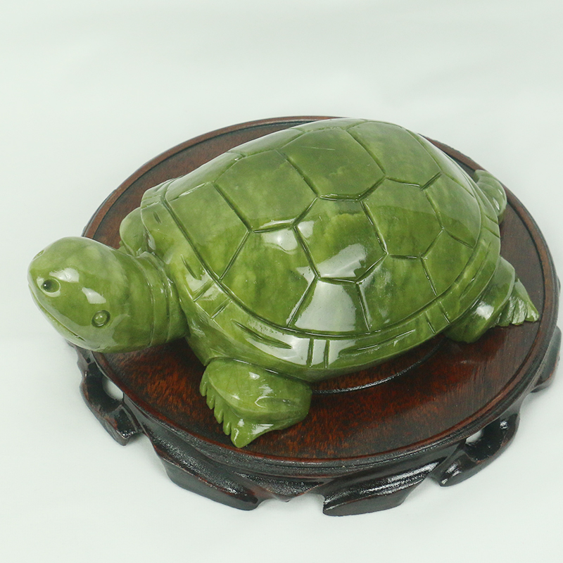 Natural Jade/turtle Sculpture/ - Aquarium Fish Names ulasan dan harga
