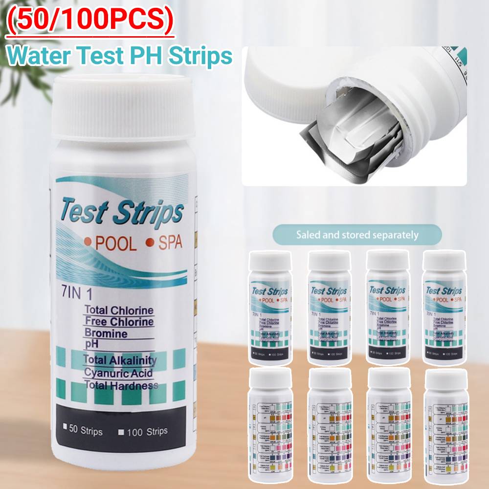 50/100PCS Water Test PH Strips - Aquarium Fish Quality ulasan dan harga