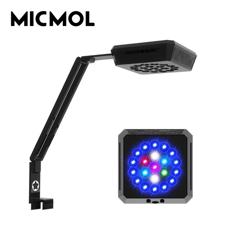 Jump LED Aquarium Light E8 - Aquarium Fish Jumping ulasan dan harga