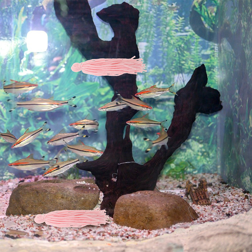 8Pcs Fish Tank Spawning Mops F - Aquarium Fish Hiding Spot ulasan dan harga