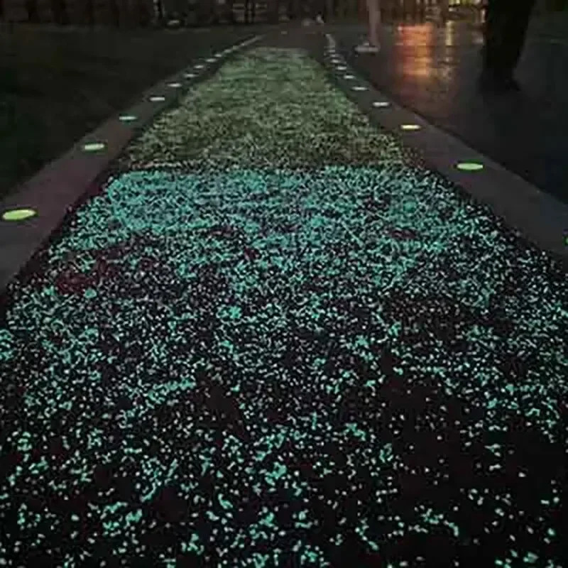 1000pcs 3-5mm Luminous Sand Gl - Aquarium Fish That Glow In The Dark ulasan dan harga