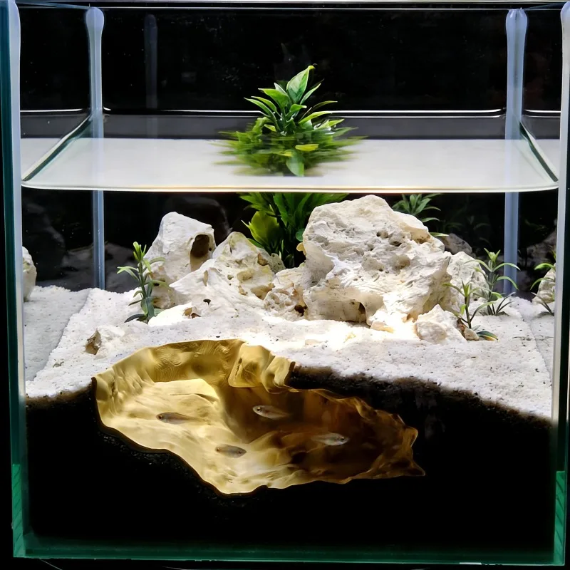 3D Printed High Sim Natural Ro - Aquarium Fish Hideout ulasan dan harga