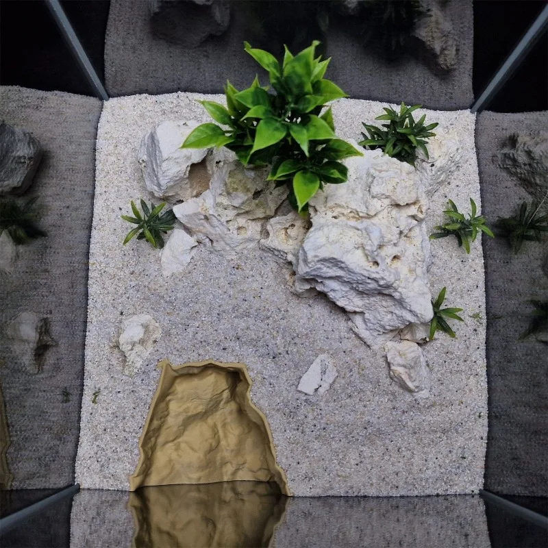 3D Printed High Sim Natural Ro - Aquarium Fish Hideout ulasan dan harga