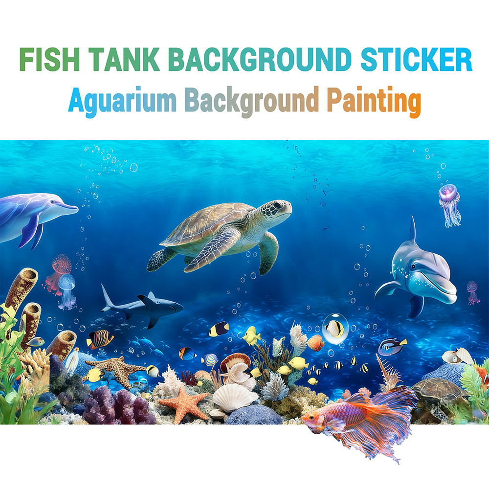 Aquarium Background, Backgroun - Aquarium Fish Dolphin ulasan dan harga