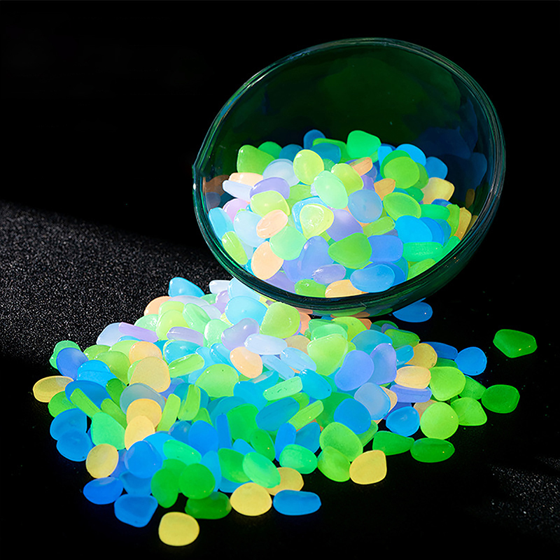 100pcs Garden Decor Luminous S - Aquarium Fish That Glow In The Dark ulasan dan harga