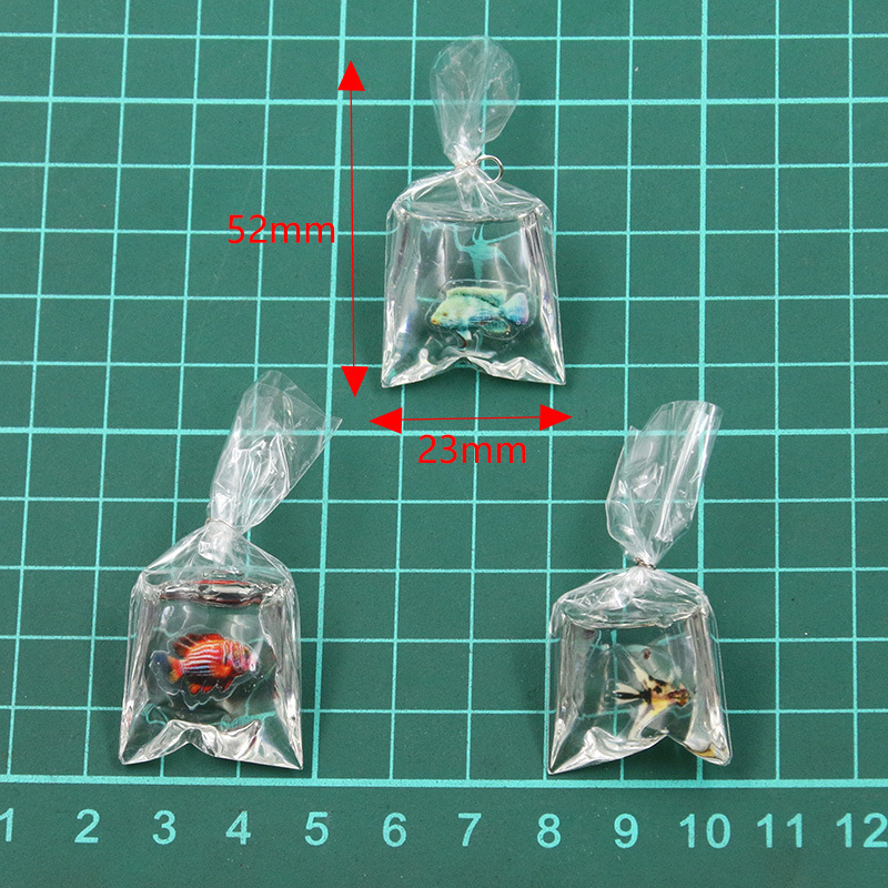 Realistic Resin Fish Pendants, - Aquarium Fish Colorful ulasan dan harga