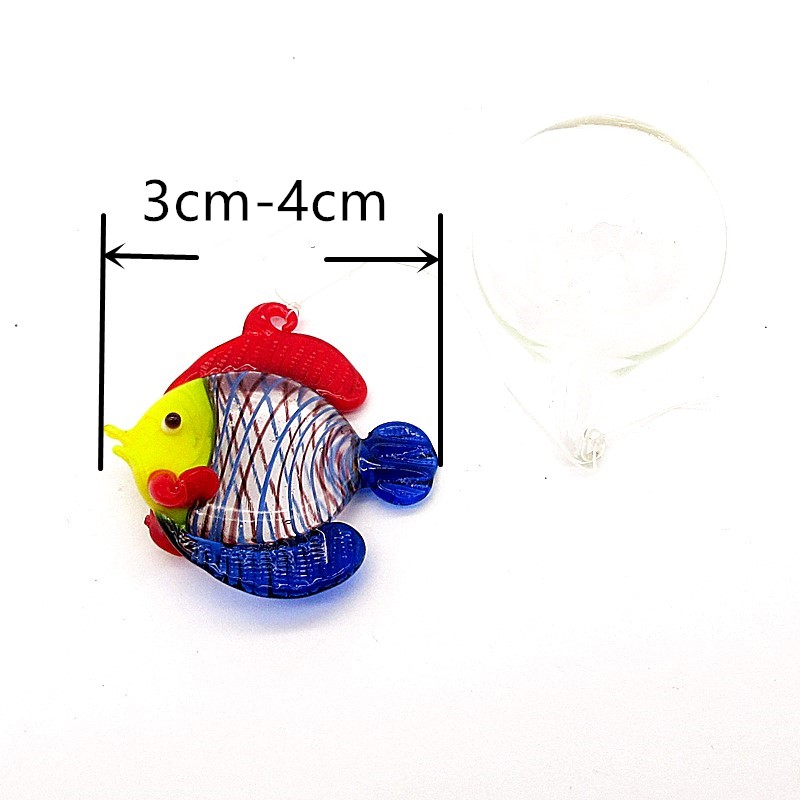 Floating Glass Marine Animal P - Aquarium Fish Dolphin ulasan dan harga