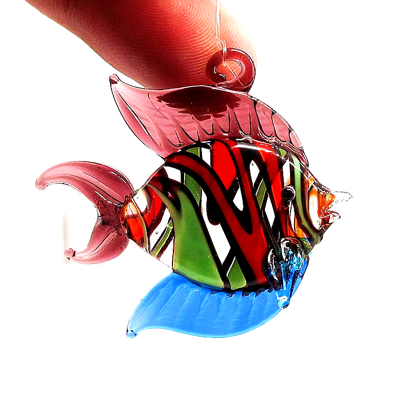 Floating Glass Marine Animal P - Aquarium Fish Dolphin ulasan dan harga