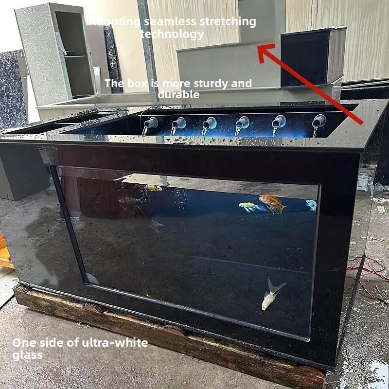 XL  Black Side-Filtered Fish T - Xl Aquarium Fish ulasan dan harga