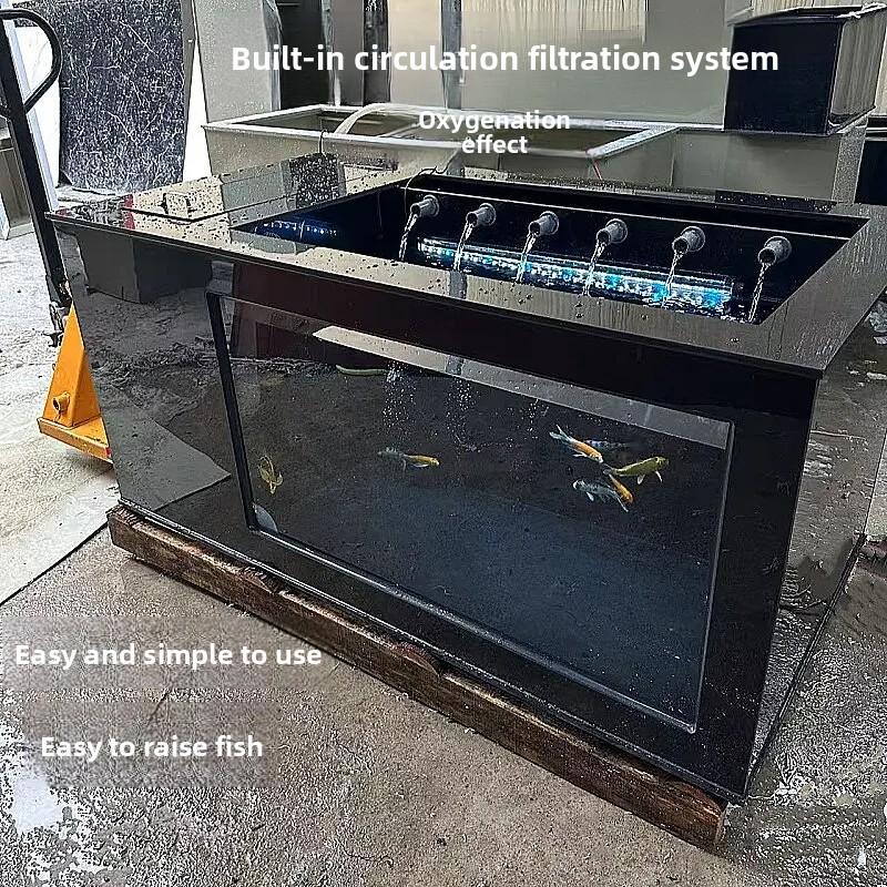 XL  Black Side-Filtered Fish T - Xl Aquarium Fish ulasan dan harga