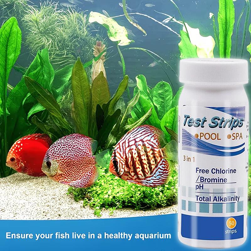 Aquarium Water Test Strips 8 i - Aquarium Fish Quality ulasan dan harga