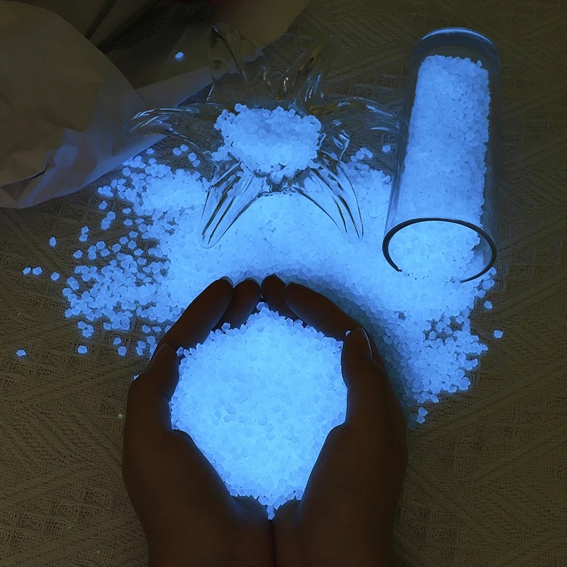 1000pcs 3-5mm Luminous Sand Gl - Aquarium Fish That Glow In The Dark ulasan dan harga