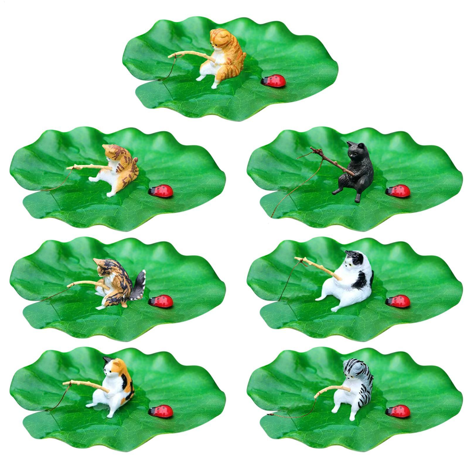 Cat Fishing on Floating Lily P - Aquarium Fish Names ulasan dan harga