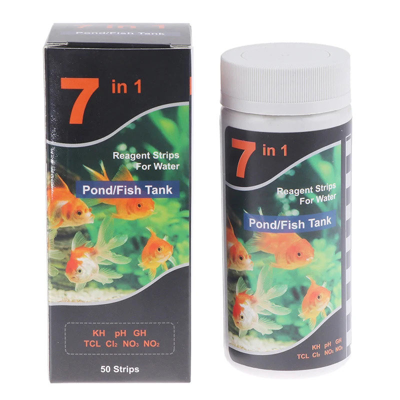 7-In-1 PH Test Strip, Aquarium - Aquarium Fish Quality ulasan dan harga
