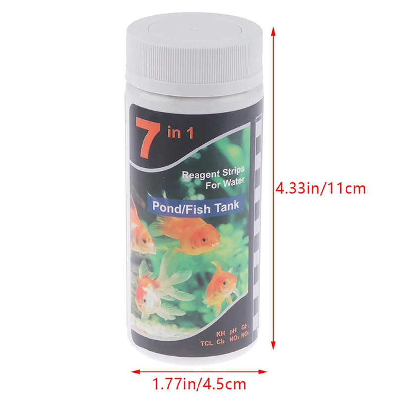 7-In-1 PH Test Strip, Aquarium - Aquarium Fish Quality ulasan dan harga