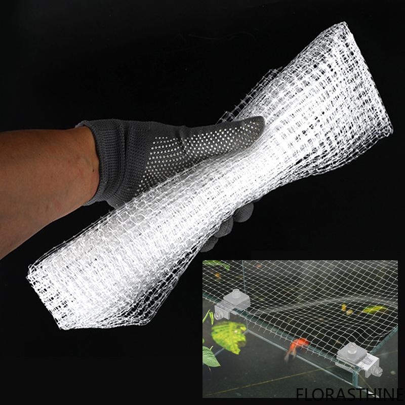 Aquarium Anti Jump Net Invisib - Aquarium Fish Jumping ulasan dan harga
