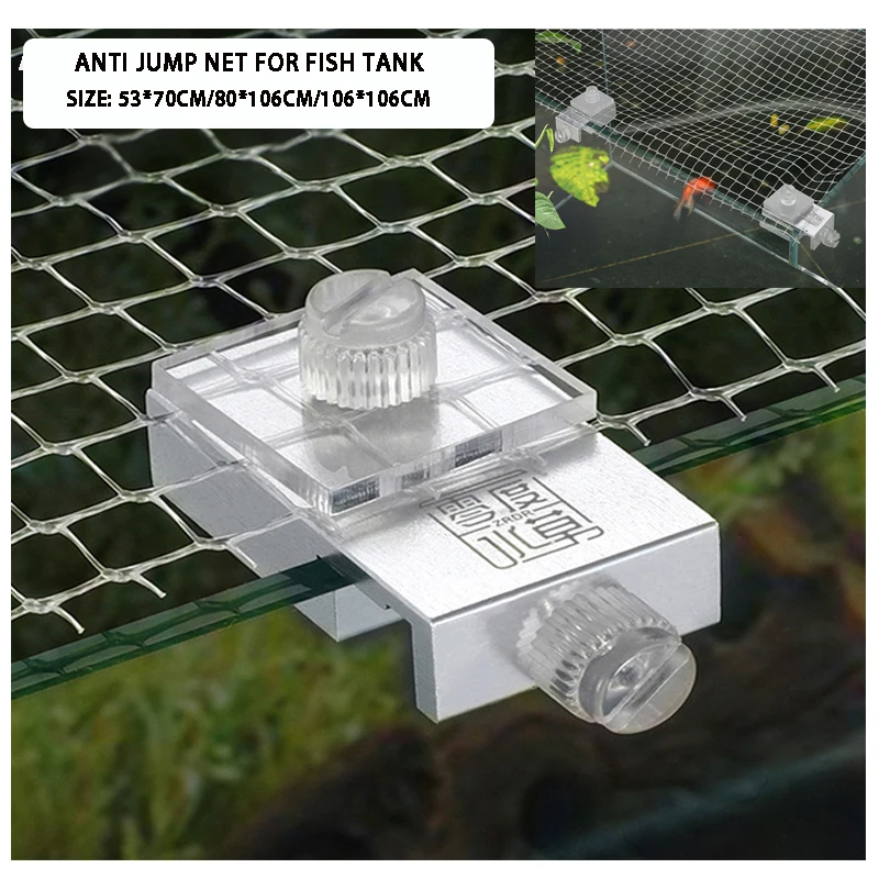 Aquarium Anti Jump Net Invisib - Aquarium Fish Jumping ulasan dan harga