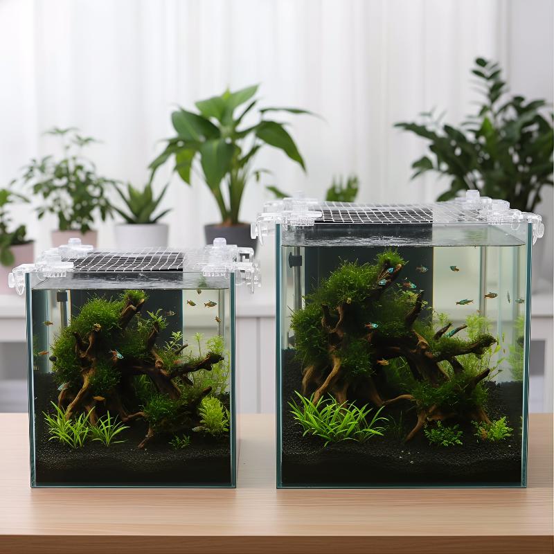 1Pcs Anti Escape Fish Tank Net - Aquarium Fish Jumping ulasan dan harga