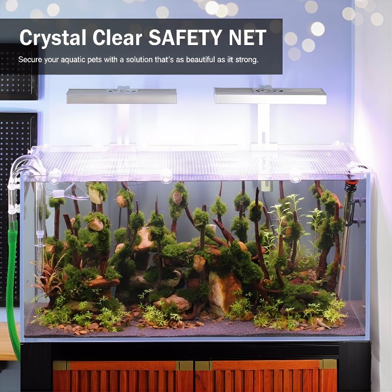 1Pcs Anti Escape Fish Tank Net - Aquarium Fish Jumping ulasan dan harga