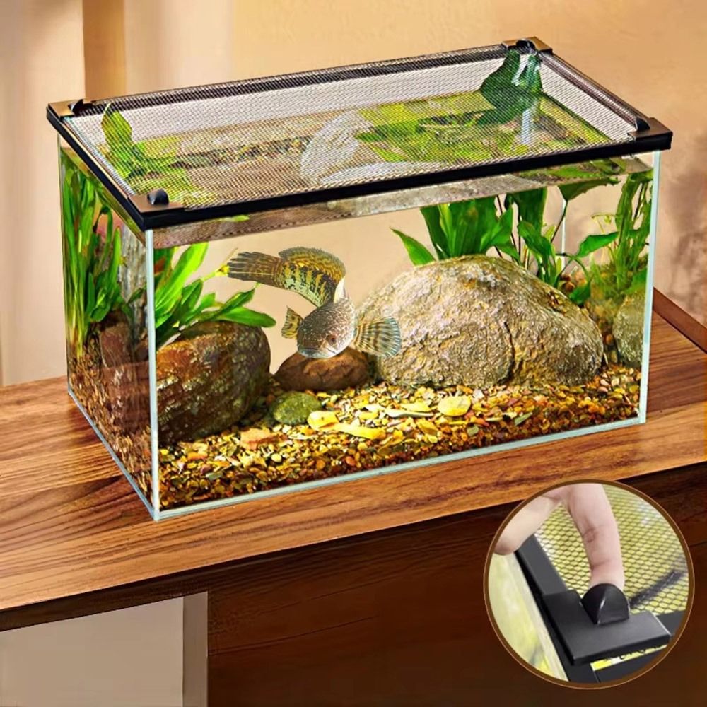 Sturdy Magnetic Fish Tank Lid  - Aquarium Fish Jumping ulasan dan harga
