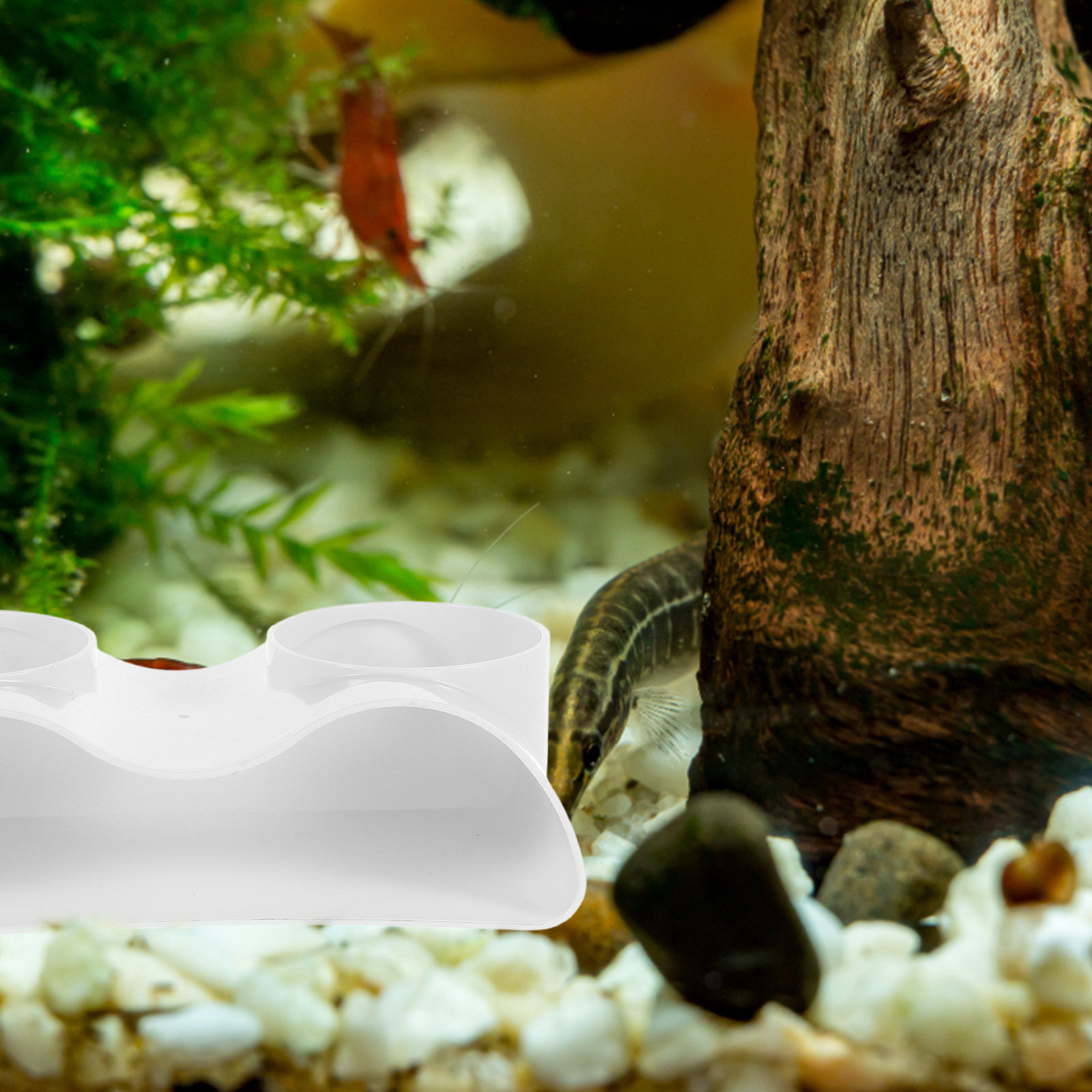 Aquarium Tunnel Cave Decoratio - Aquarium Fish Hiding Spot ulasan dan harga
