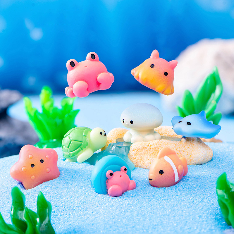 Creative Resin Ocean Animals D - Aquarium Fish Dolphin ulasan dan harga