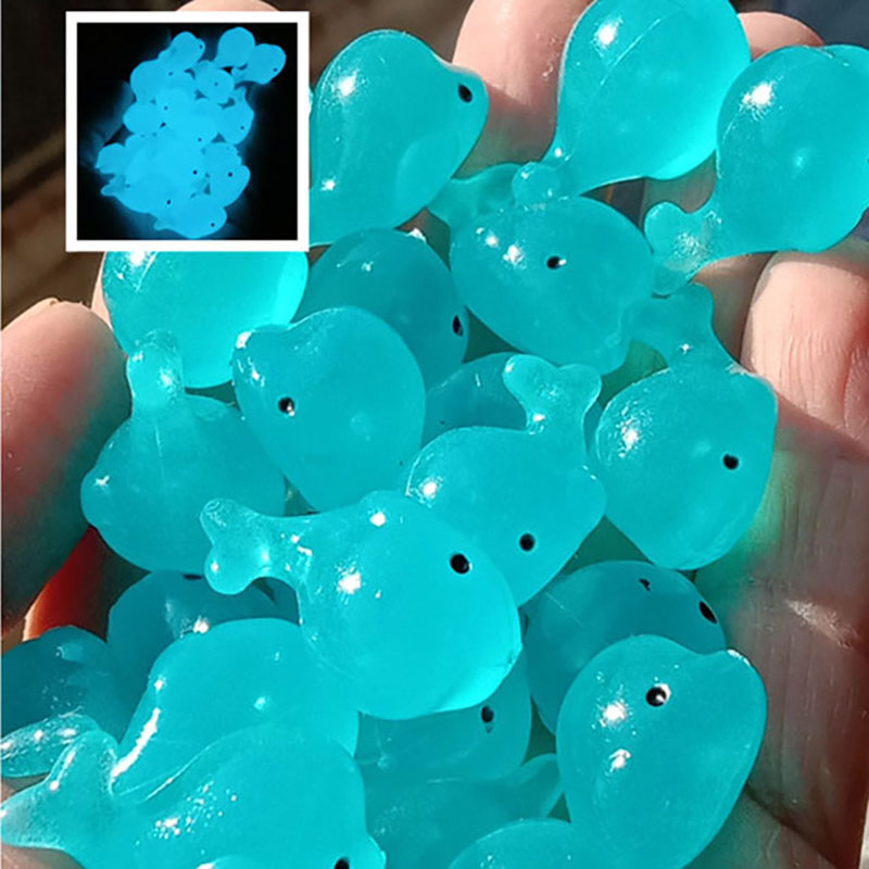 20pcs Luminous Whale Stones Re - Aquarium Fish Dolphin ulasan dan harga