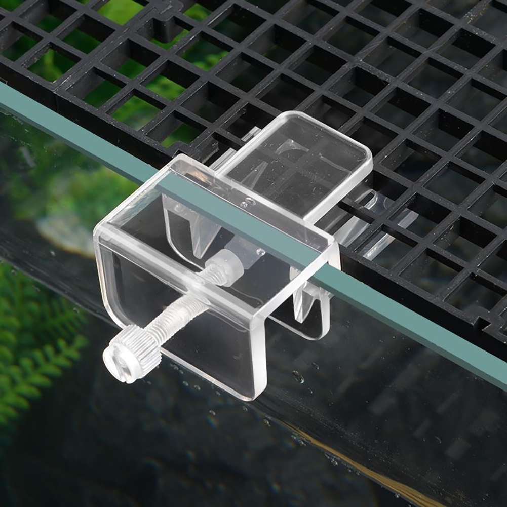 Aquarium Cover Clamp Acrylic F - Aquarium Fish Jumping ulasan dan harga