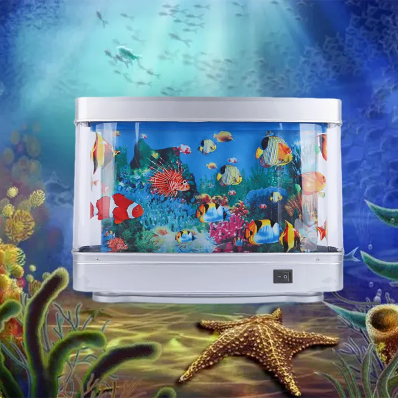 Dynamic Virtual Ocean Led Fish - Aquarium Fish Dolphin ulasan dan harga
