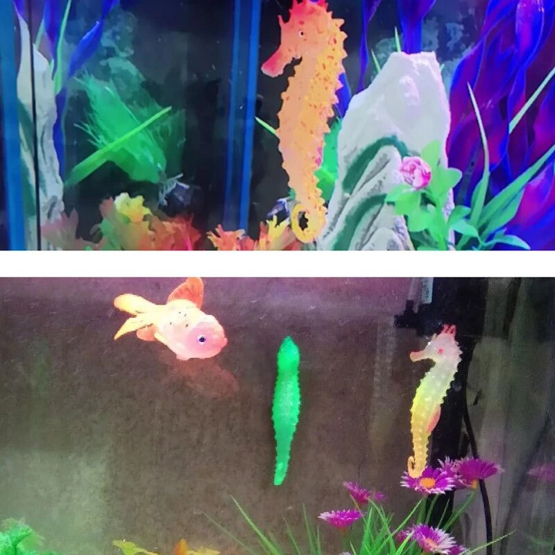 Fish Tank Aquascape Decoration - Aquarium Fish That Glow In The Dark ulasan dan harga