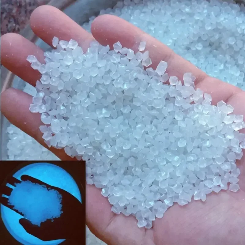 1000pcs 3-5mm Luminous Sand Gl - Aquarium Fish That Glow In The Dark ulasan dan harga