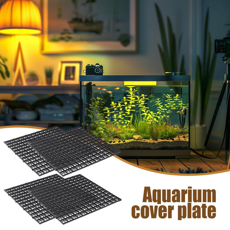 Fish Tank Lid 4pcs Multifuncti - Aquarium Fish Jumping ulasan dan harga