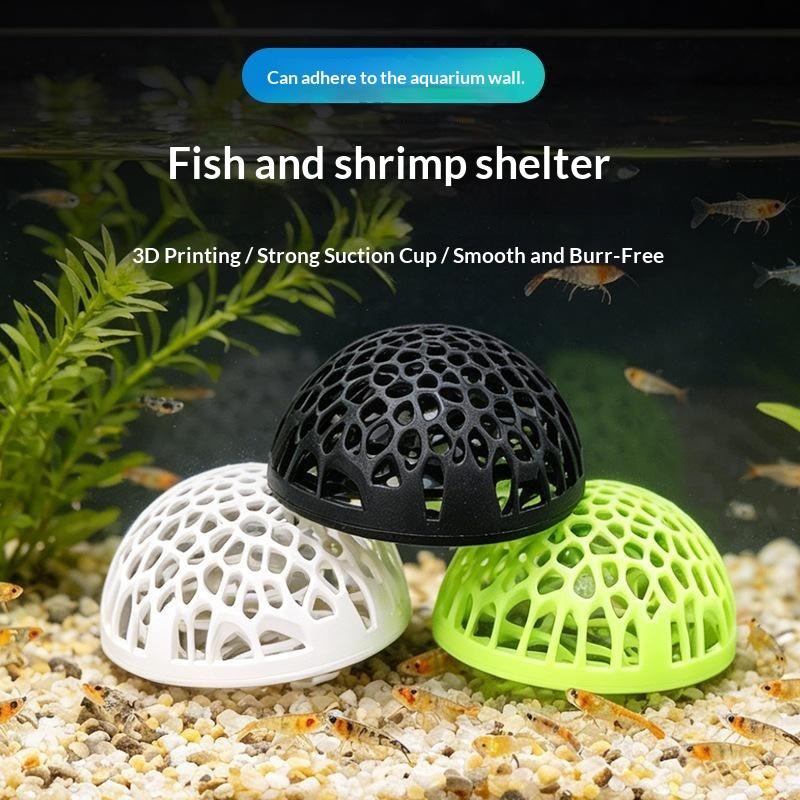 Aquarium shrimp house Cave Min - Aquarium Fish Hiding Spot ulasan dan harga