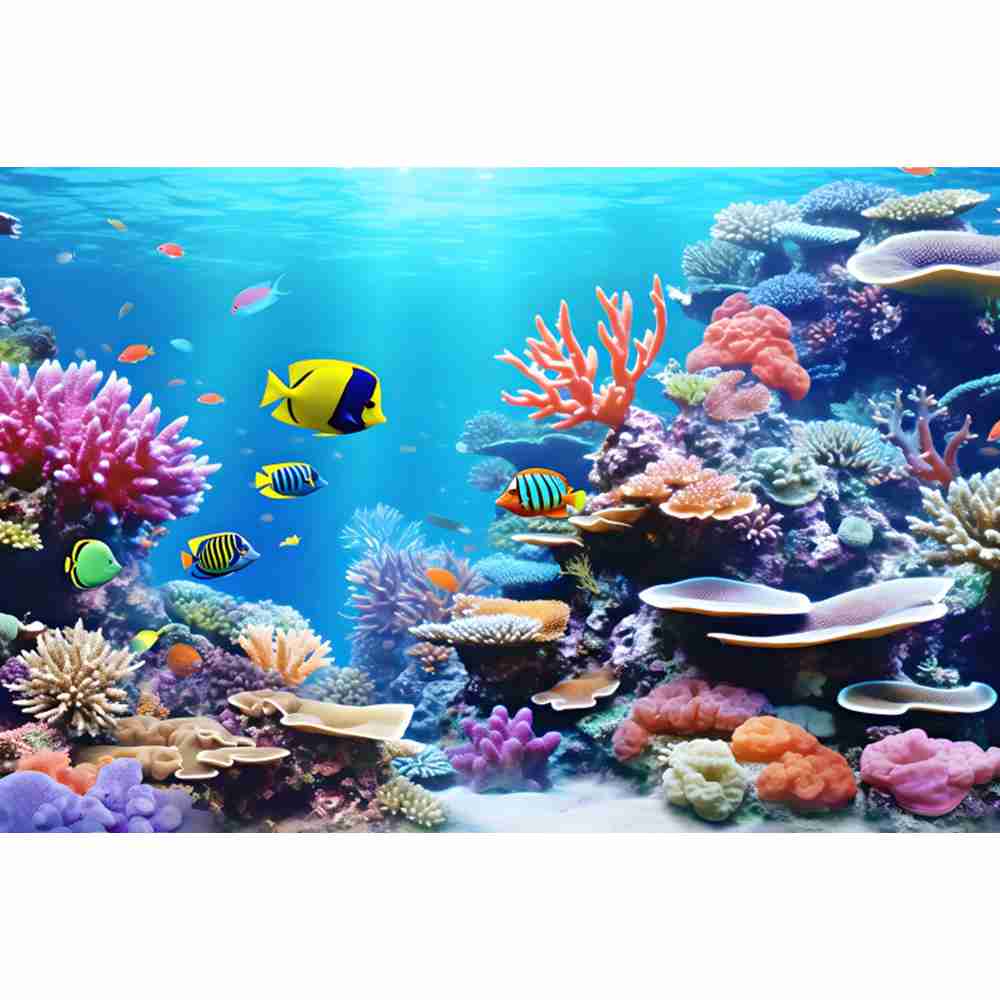 Underwater Ocean World Photogr - Aquarium Fish Dolphin ulasan dan harga