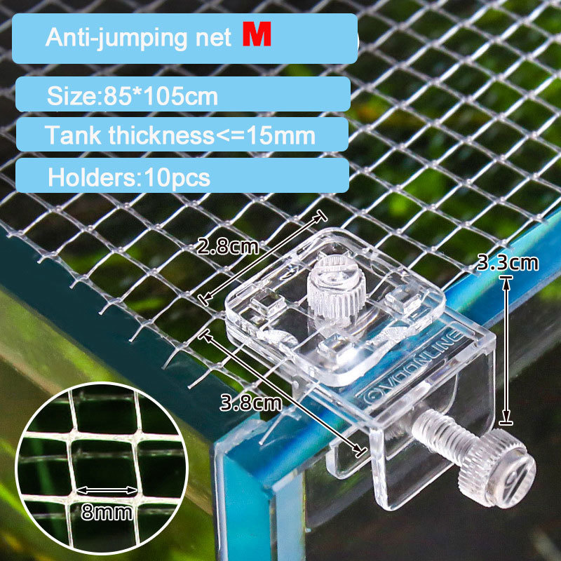 Anti Jump Net Fresh Seawater F - Aquarium Fish Jumping ulasan dan harga