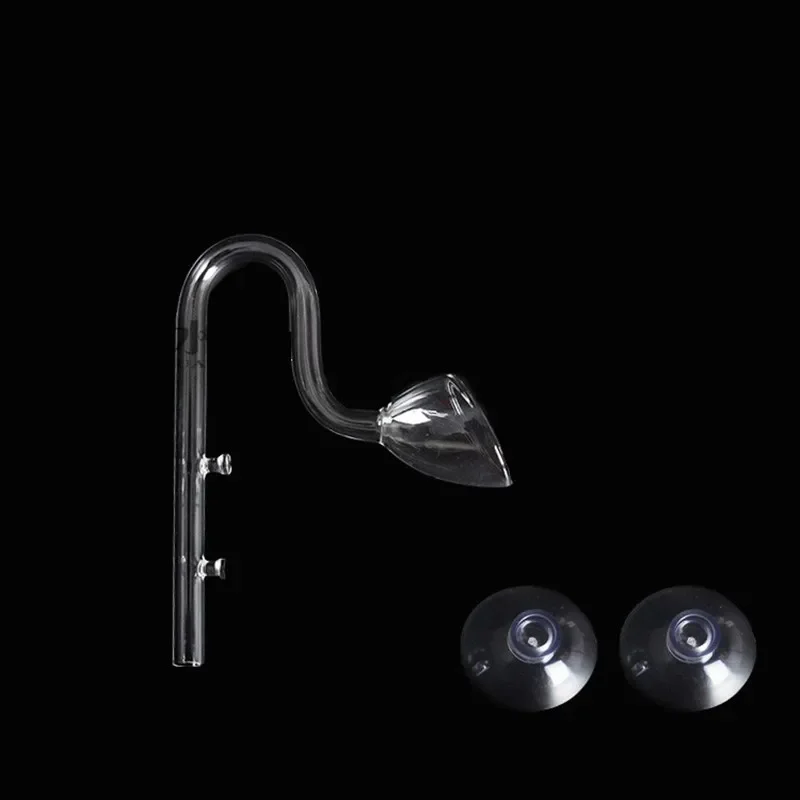 Glass Lily Pipe Skimmer Inflow - Aquarium Fish Quality ulasan dan harga