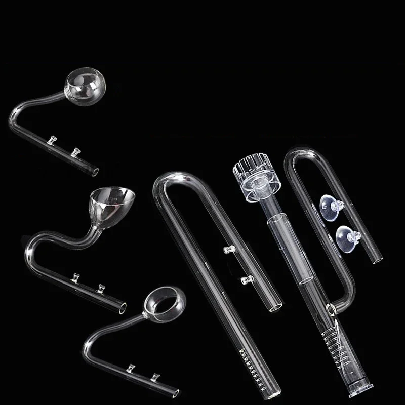 Glass Lily Pipe Skimmer Inflow - Aquarium Fish Quality ulasan dan harga