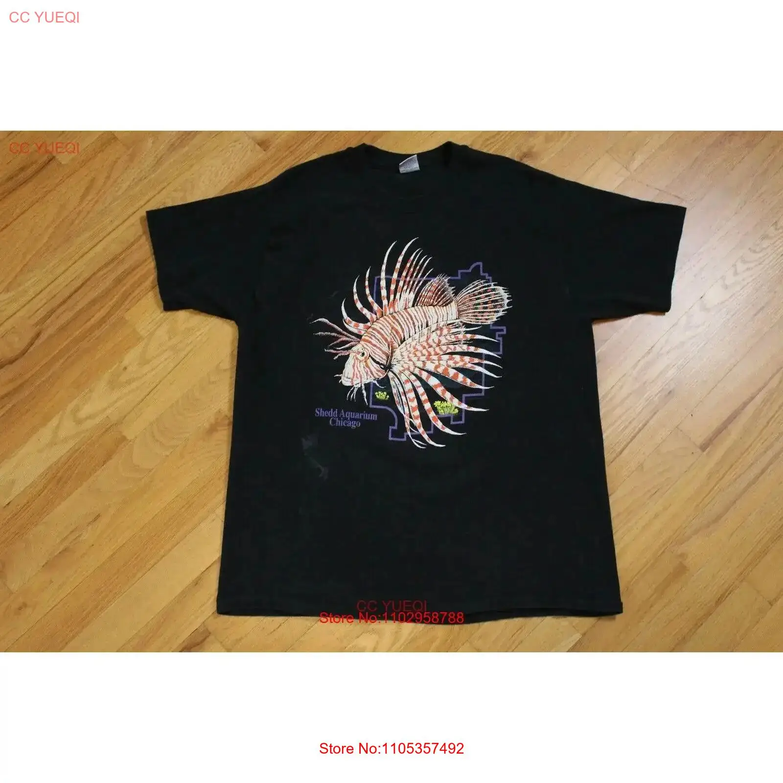 Vintage 90s Shedd Aquarium Chi - Xl Aquarium Fish ulasan dan harga