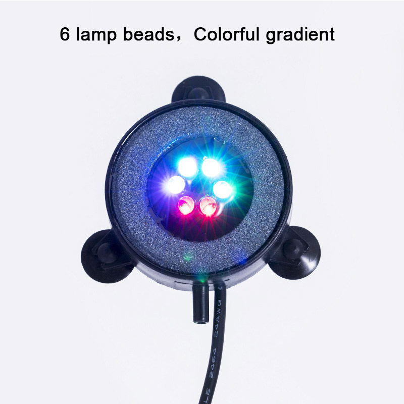 LED Aquarium Air Bubble Light  - Aquarium Fish Colorful ulasan dan harga