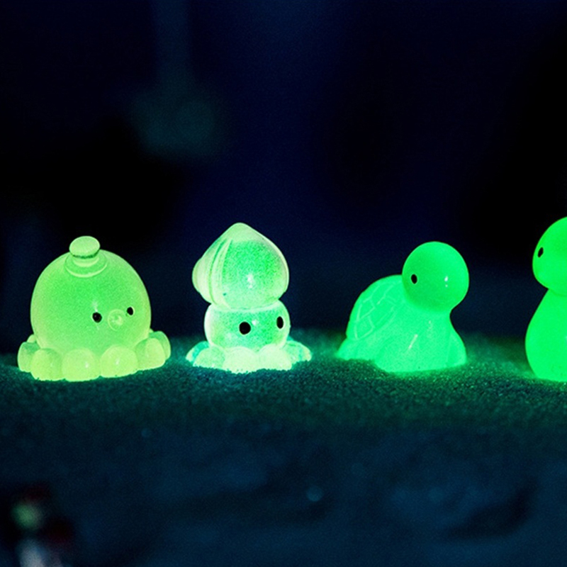 Mini Luminous Marine Animals F - Aquarium Fish Dolphin ulasan dan harga