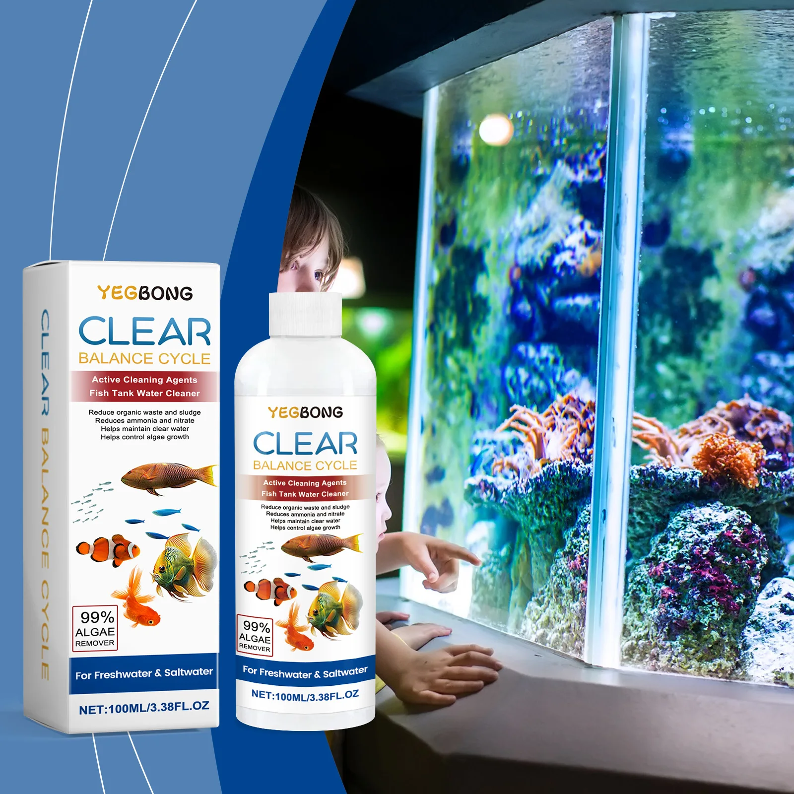 Algae Remover for Fish Tanks,  - Aquarium Fish Quality ulasan dan harga