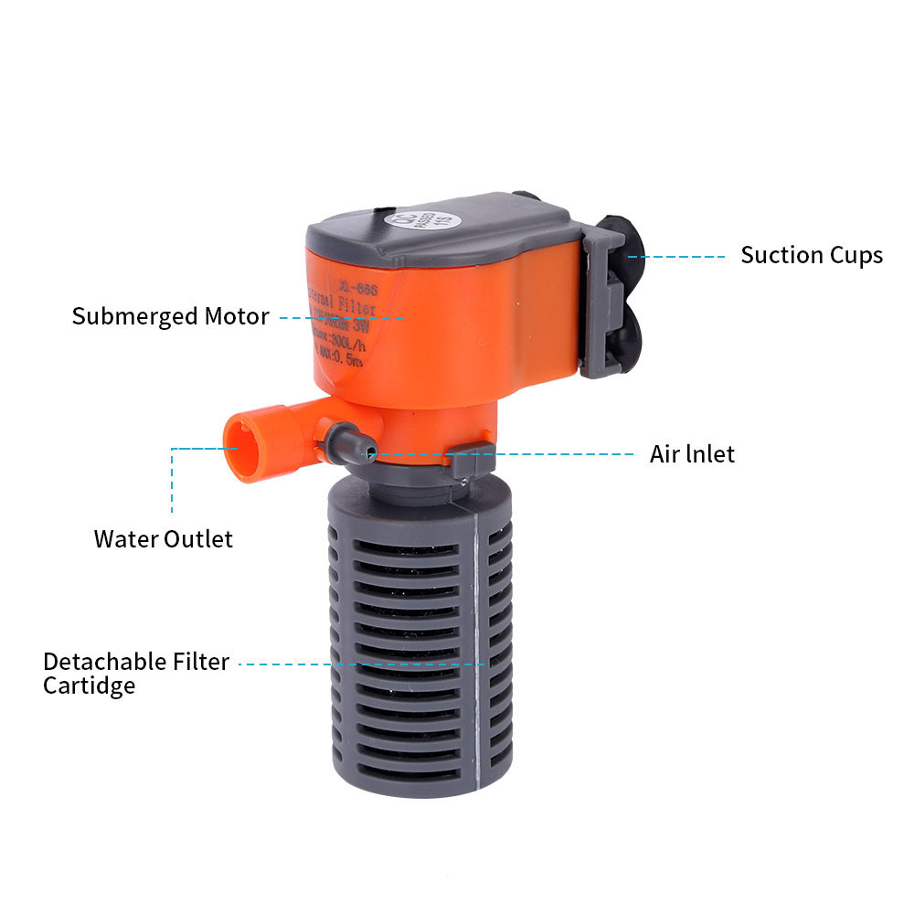 Xilong XL-666/777A Mini Pumpin - Xl Aquarium Fish ulasan dan harga