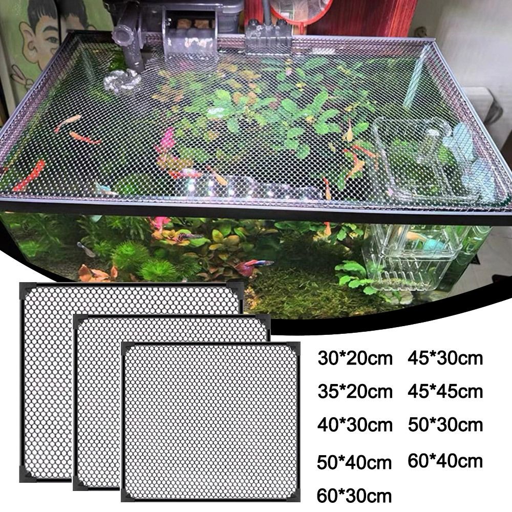 Durable Magnetic Fish Tank Lid - Aquarium Fish Jumping ulasan dan harga
