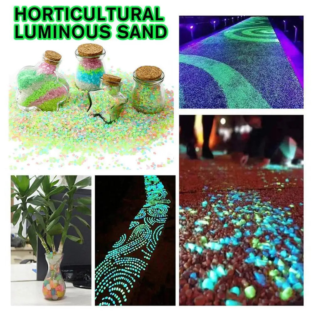 2000Pcs 3-5mm Luminous Sand Gl - Aquarium Fish That Glow In The Dark ulasan dan harga