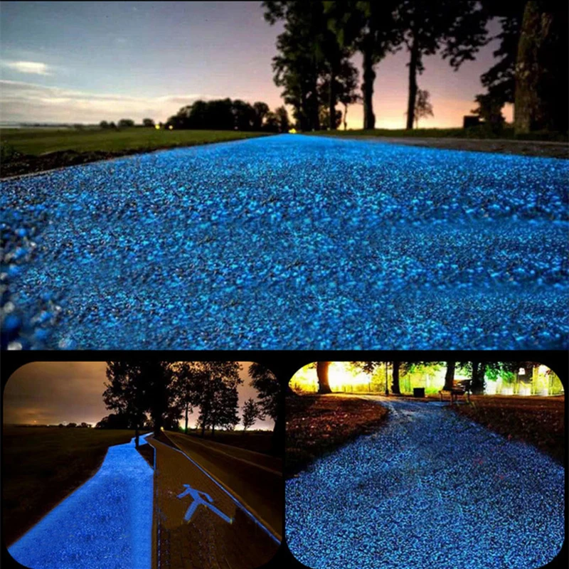 2000Pcs 3-5mm Luminous Sand Gl - Aquarium Fish That Glow In The Dark ulasan dan harga