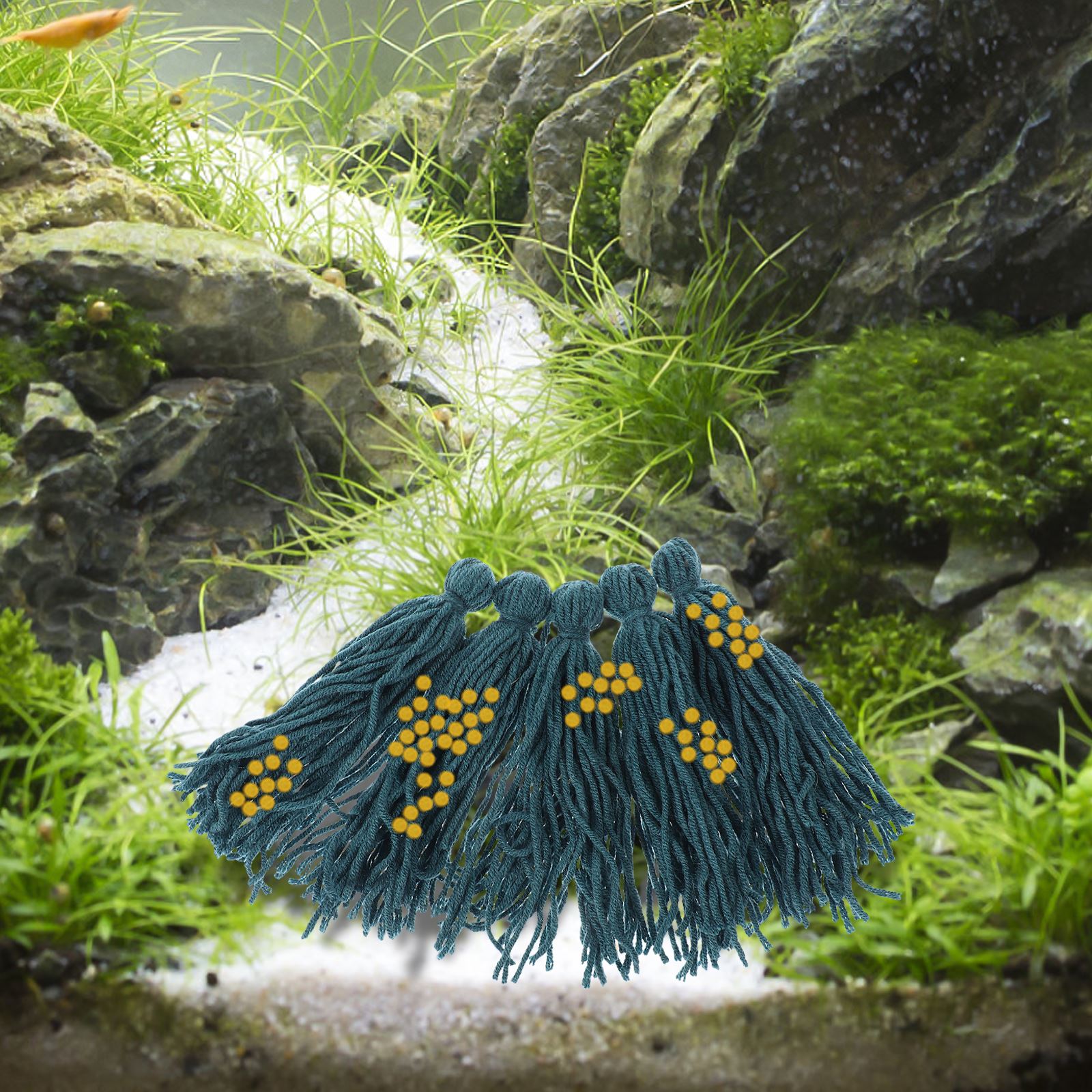 5Pcs Hatchery Spawning Mop Spa - Aquarium Fish Hideout ulasan dan harga