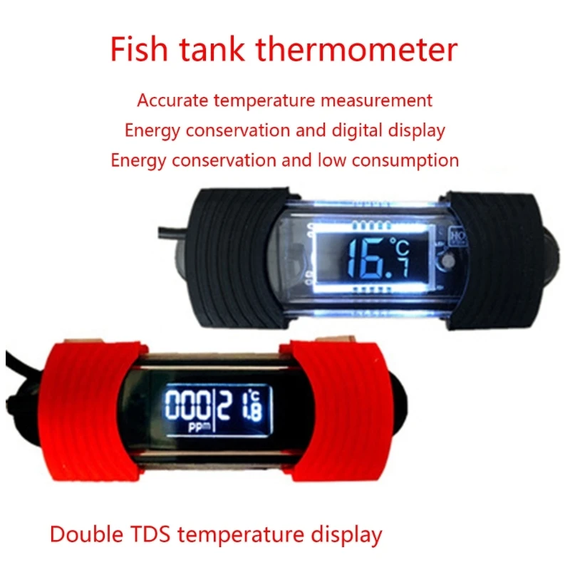 Aquarium Thermometer Digital W - Aquarium Fish Quality ulasan dan harga